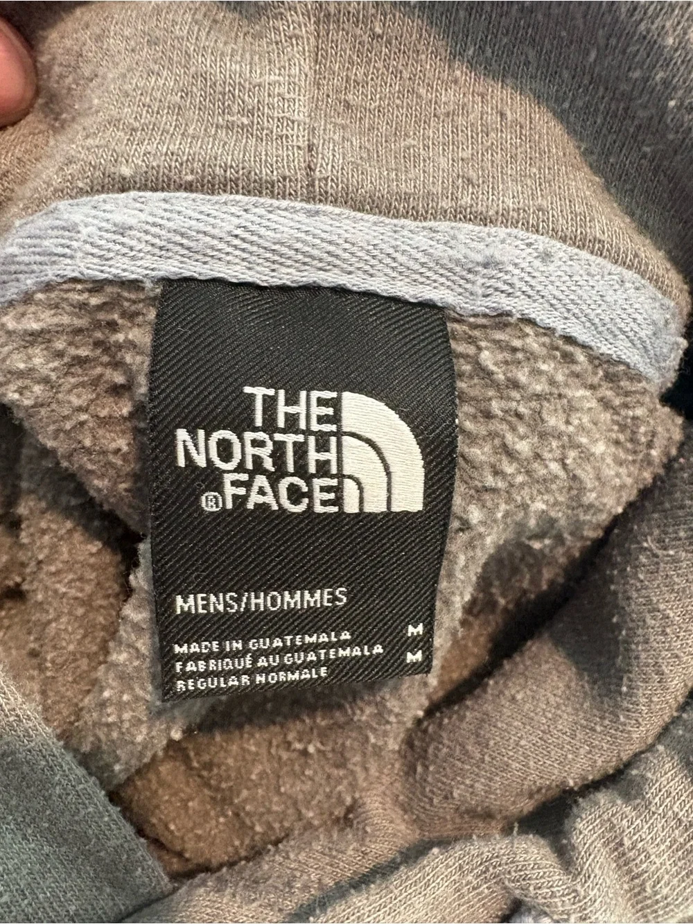 The North Face Gray Half Dome Logo Pullover Hoodie Sweatshirt Medium